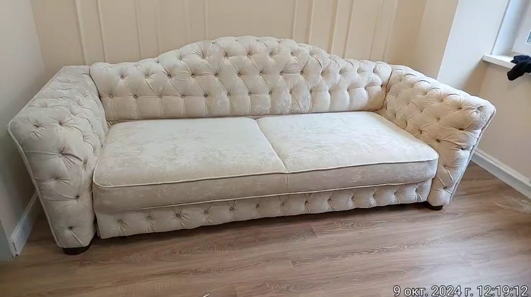 Замена обивки дивана на дому. Адыгейск