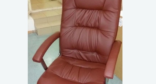 Обтяжка офисного кресла. Адыгейск